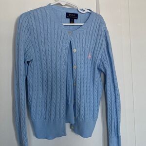Girls polo Ralph Lauren sweater, size 7 lightly used.
